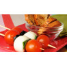 Brocheta de tomate y Mozzarella